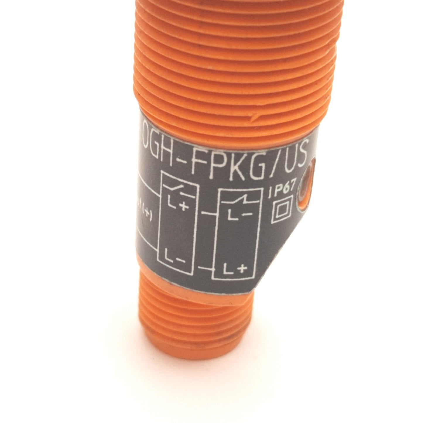 Used IFM OG5053 OGH-FPKG/US Photoelectric Diffuse Reflection Sensor, 130mm, 10-36VDC