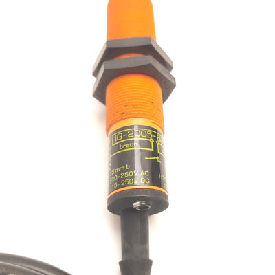 Used IFM IG0091 IG-2005-BBOA Efector Inductive Proximity Sensor, 5mm, 20-250VAC/DC