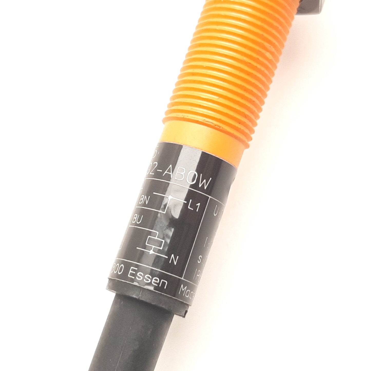 Used IFM IF0295 IF-2002-ABOW Efector Inductive Proximity Sensor, 2mm, 20-140VAC 250mA