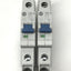 Used Lot of 2 Allen Bradley 1489-M1D030 Circuit Breakers, 3A, D-Curve, 1-Pole, 277VAC