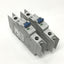 Used Lot of 2 Allen Bradley 1489-M1D030 Circuit Breakers, 3A, D-Curve, 1-Pole, 277VAC