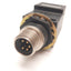 Used Allen Bradley 42GRXU-10200-Q1 Photoelectric Sensor, 10-30VDC, PNP NPN, 5-Pin
