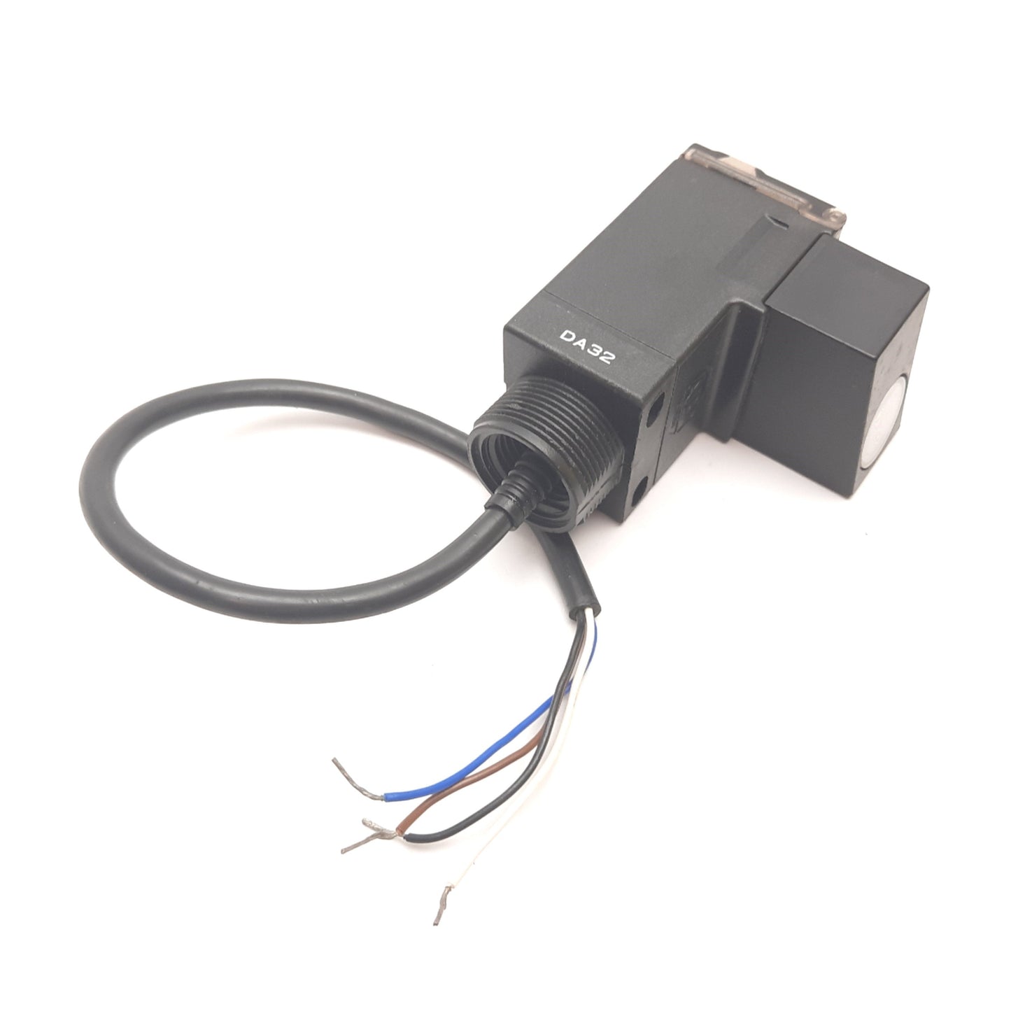Used Allen Bradley 42GRC-9200 Photoelectric Sensor, 4ft, 10-40VDC, NPN PNP, 4-Wire