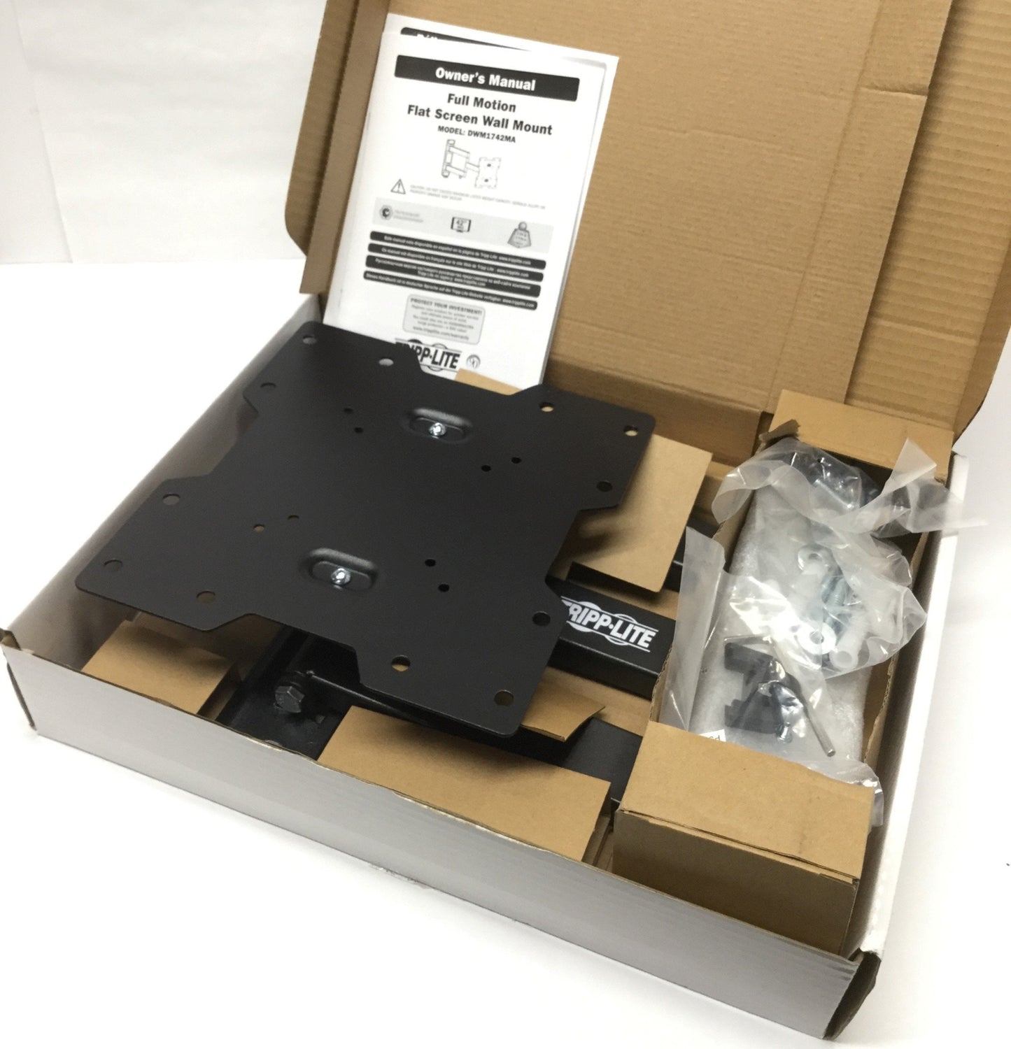 New TrippLite DWM1742MA Flat Panel LCD Screen Monitor Wall Mount Swivel/Tilt Arm