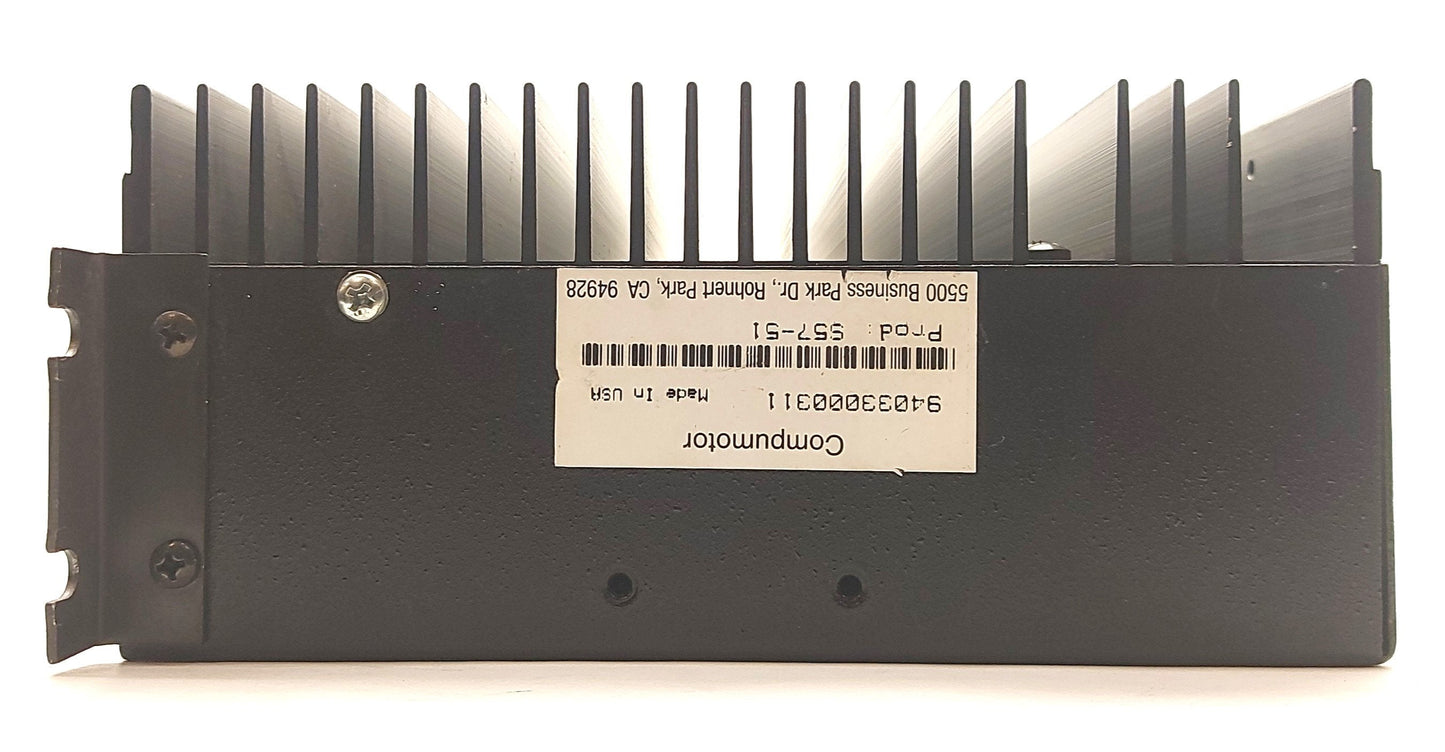 Used Parker S57-51 S6-DRIVE Compumotor Stepper Motor Drive, 1-Axis, 6A, 95-132VAC