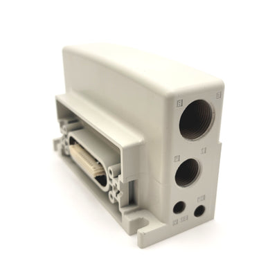 New SMC VVQC4000-3A-1F 4000 Series D-Side End Plate Ports: 3/4"G, 1/2"G, 1/8"G