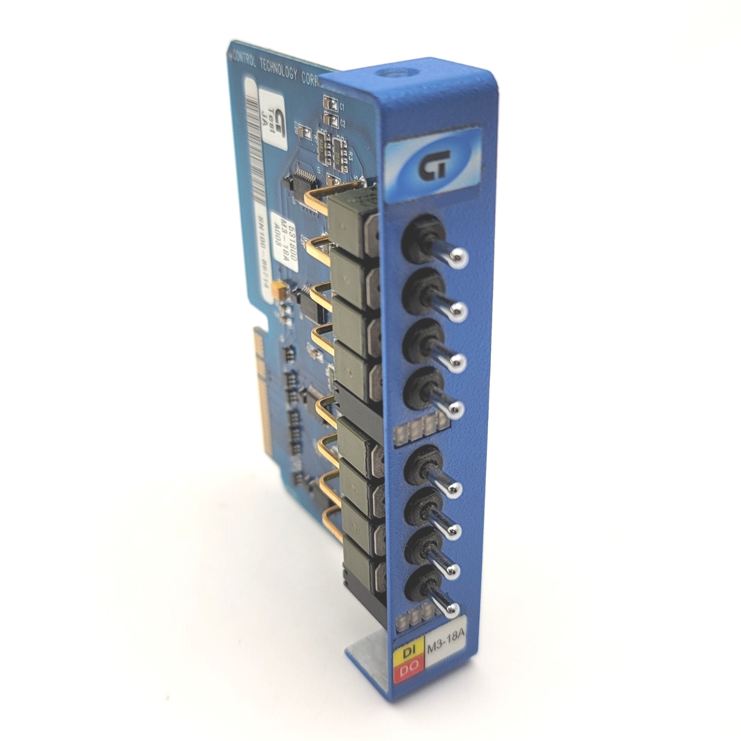 Control Technology Corp M3-18A Digital I/O Module 16 Inputs, 16 Output ...