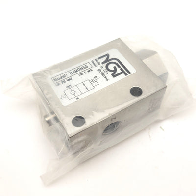 New NGT B4M0MSS Stainless Steel Balanced Pilot Operated Check Valve 150psi Max