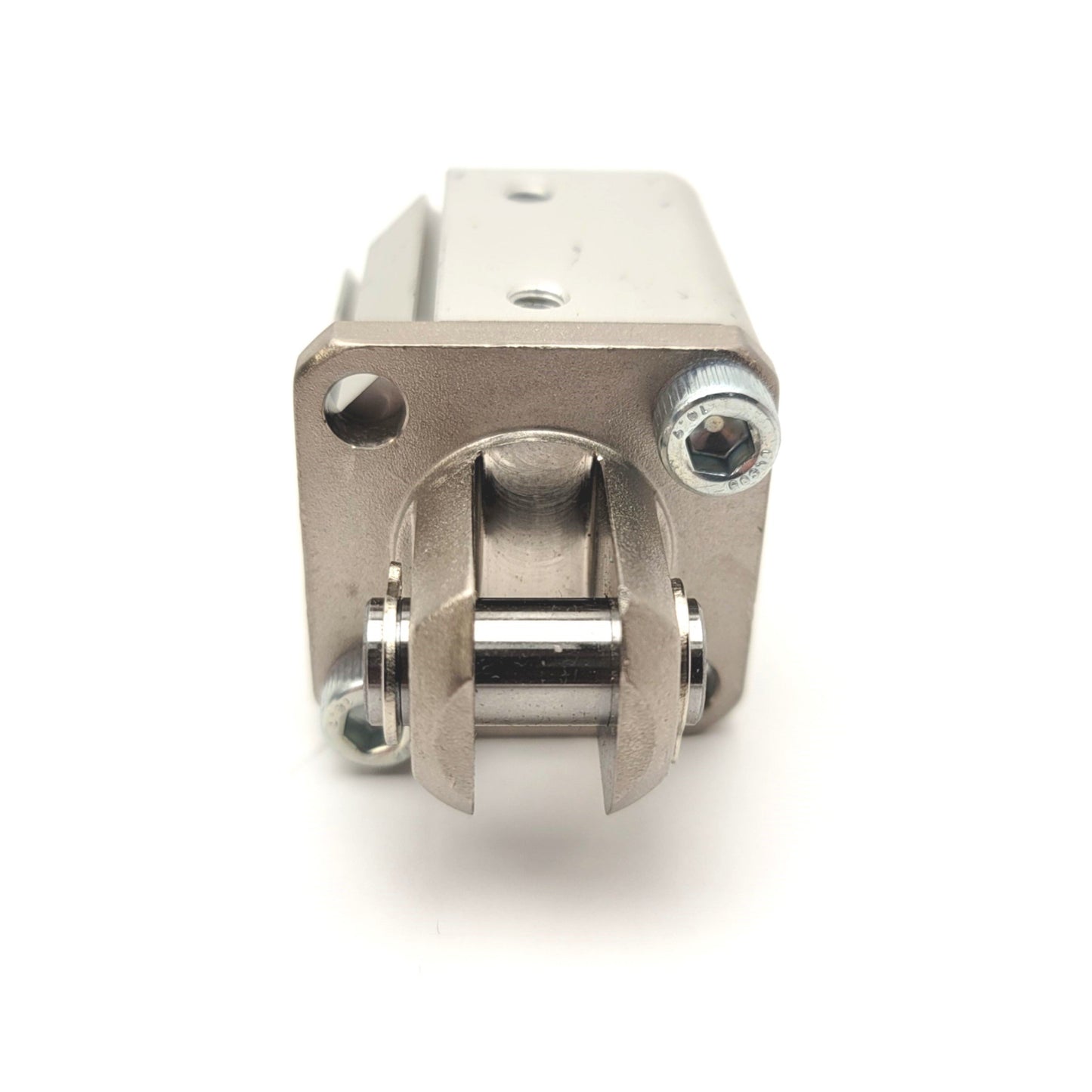 New – Open box SMC CDQ2D25-10DMZ Compact Double Acting Cylinder 25mm Bore, 10mm Stroke, M5x0.8