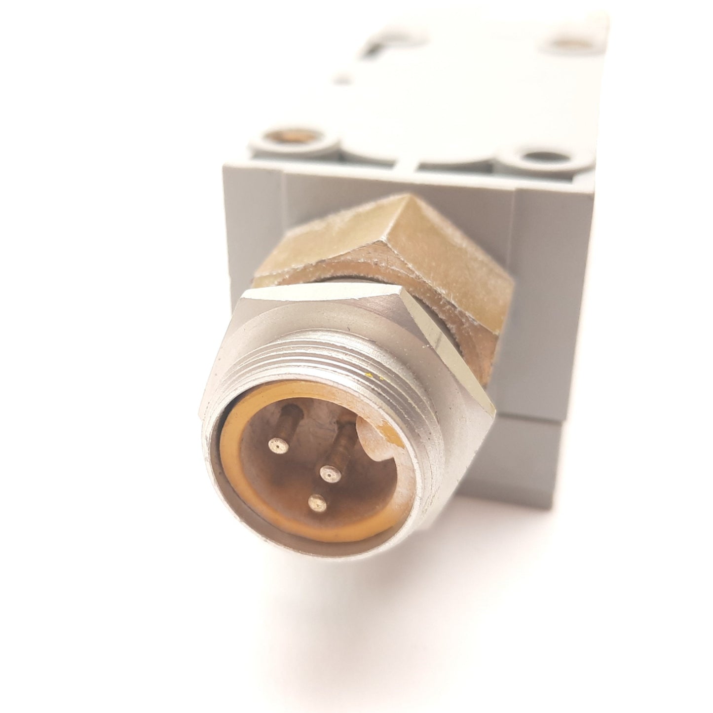 Used Allen Bradley 802PR-LAAE1 Proximity Limit Switch, 14mm, N/O, 102-132VAC, 3-Pin