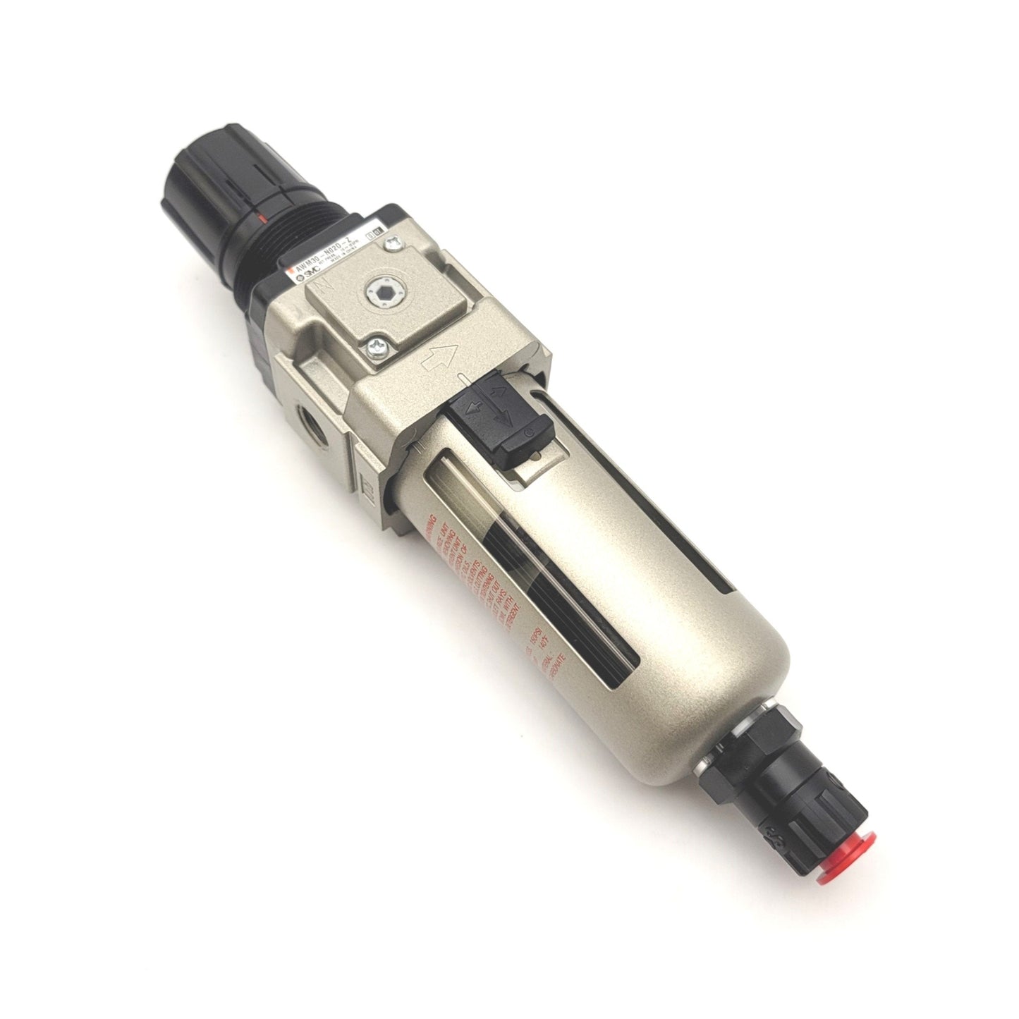 New – Open box SMC AWM30-N02D-Z Modular Mist Separator Regulator W/Auto Drain 1/4"NPT 15-125psi