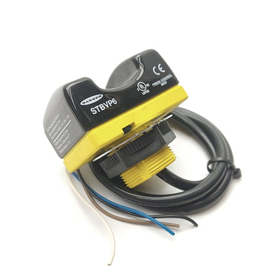 Used Banner STBVP6 Self-Checking Optical Touch Button, PNP, 4-Wire, 22", 10-30VDC