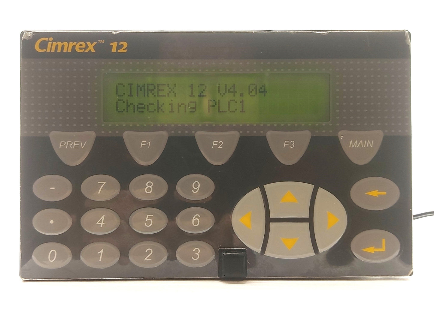 Used Beijer Electronics CIMREX 12 Human Machine Interface, RS-232/422/485, 24VDC