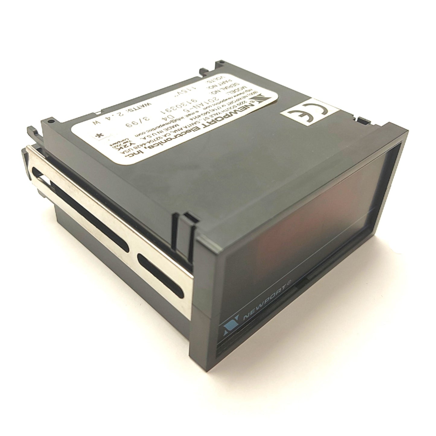 Used Newport 201AN-5 D4 DC Voltage Panel Meter, 3½ Digit, ±199.9V, 45 x 92mm, 115VAC