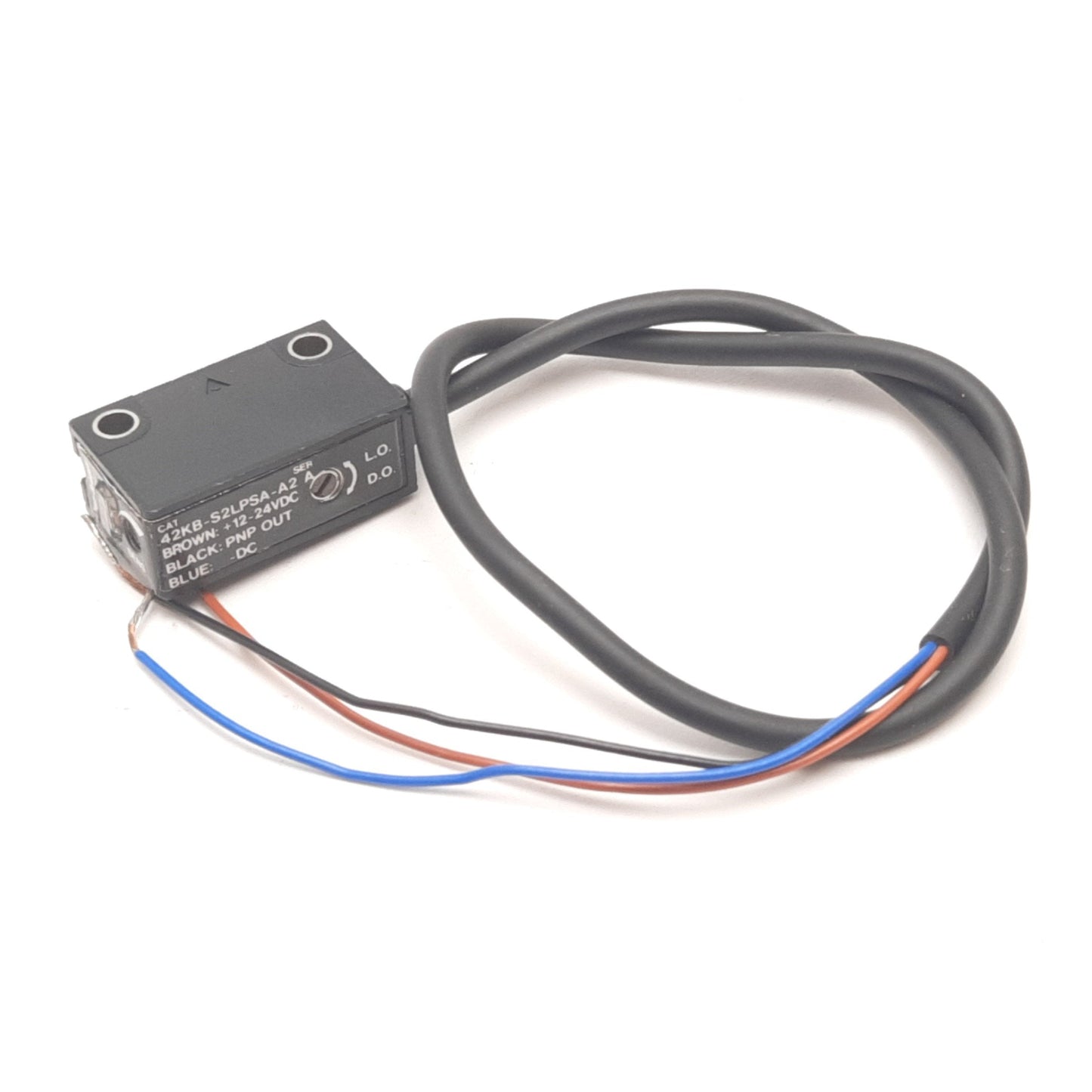 Used Allen Bradley 42KB-S2LPSA-A2 Photoelectric Sensor, 30mm, 12-24VDC, PNP Output
