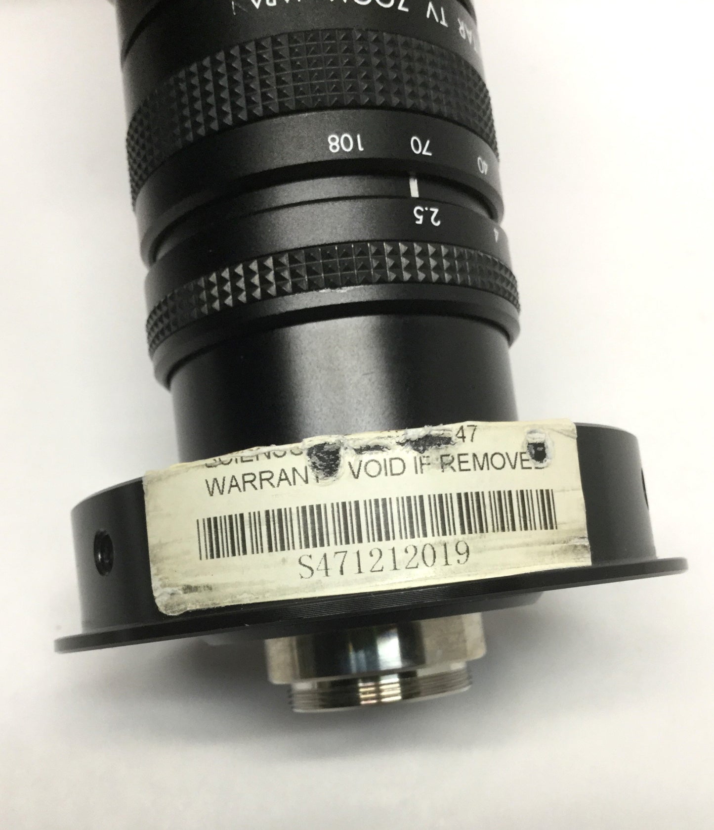 Used Scienscope CC-97-LN1 Machine Vision TV Zoom Macro Lens Navitar 7000 w/ Adapter
