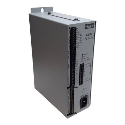 Used Parker OEMZL6104 Compumotor Stepper Motor Drive 1-Axis I/O In: 19 Out: 9 120VAC