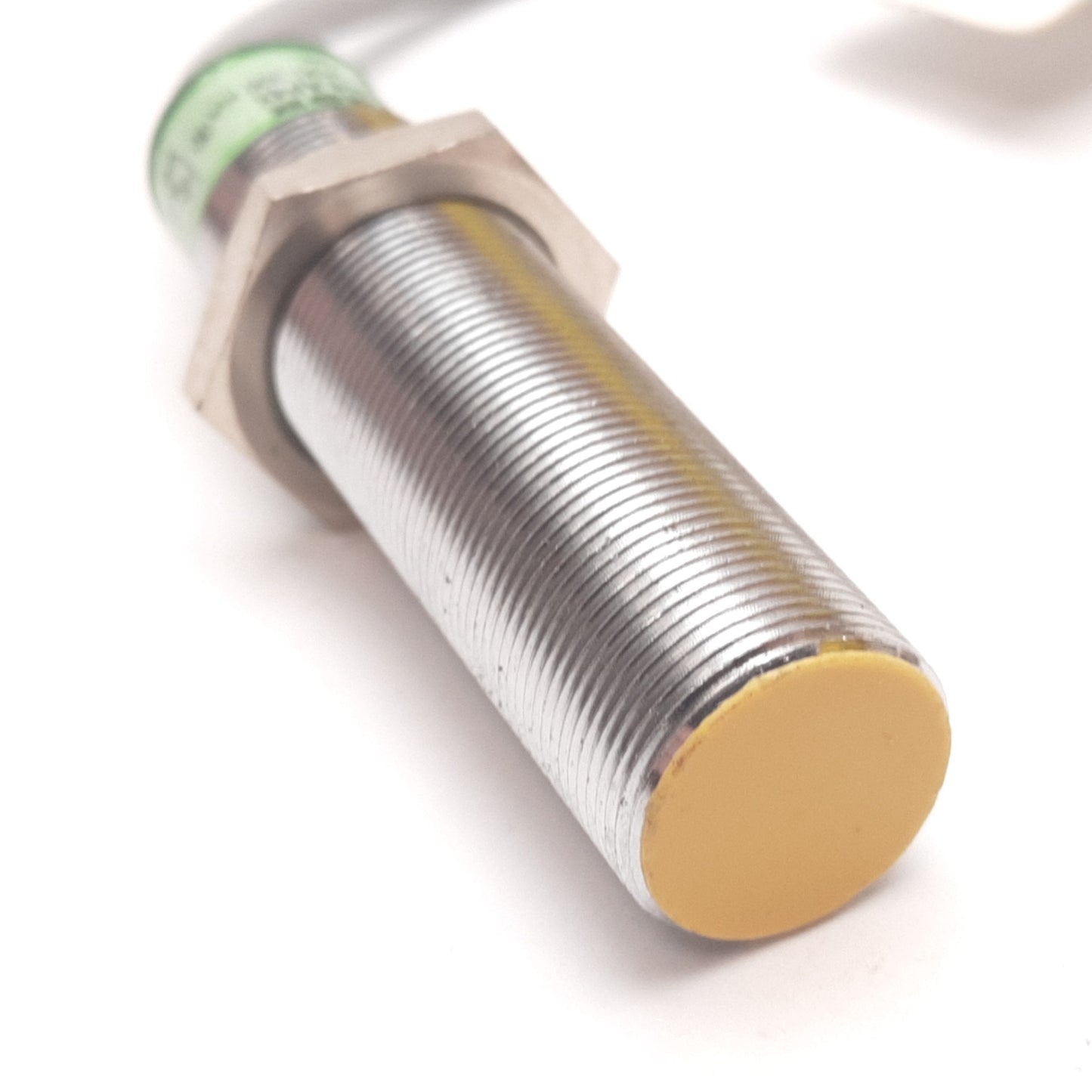 Used Turck BC5-M18-AP4X Capacitive Proximity Sensor, 5mm, 10-65VDC 200mA, PNP N/O