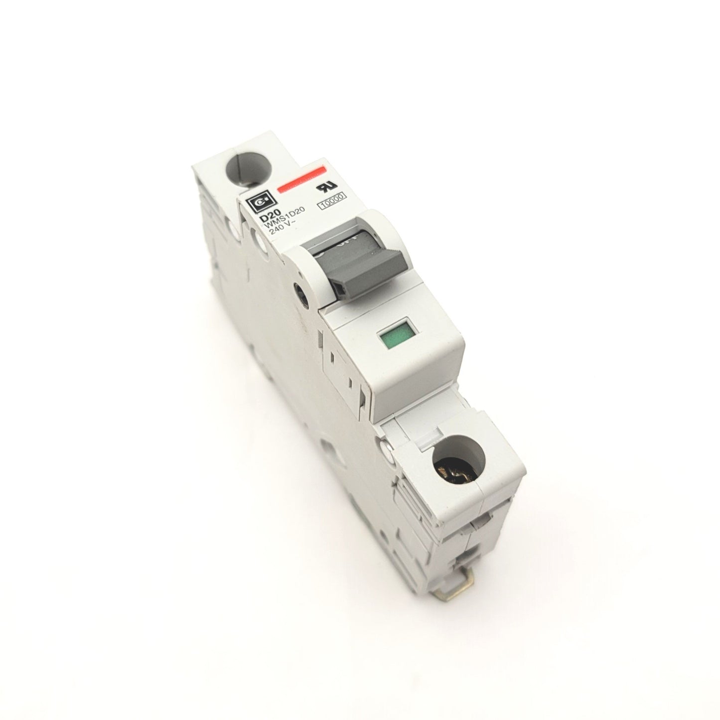 New – Open box Cutler Hammer Eaton D20 WMS1D20 Circuit Breaker, Single Pole, 20A, 240VAC