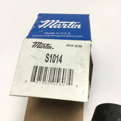 New Martin Sprocket S1014 Spur Gear 14.5° Angle, 14 Teeth, 1.4" Pitch Dia, 5/8" Bore