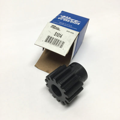 New Martin Sprocket S1014 Spur Gear 14.5° Angle, 14 Teeth, 1.4" Pitch Dia, 5/8" Bore