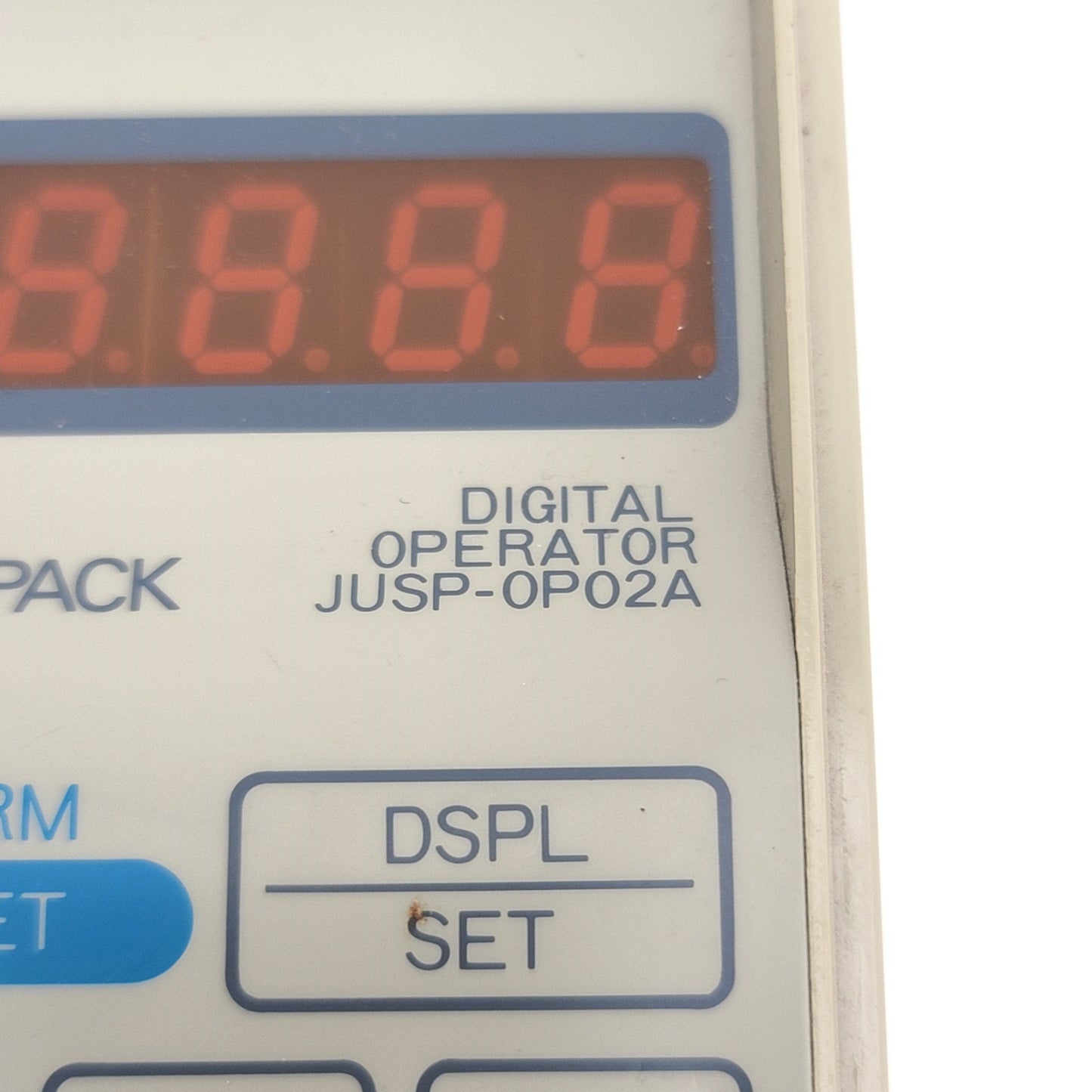Used Yaskawa JUSP-0P02A Servopack Sigma II Hand Held Digital Operator