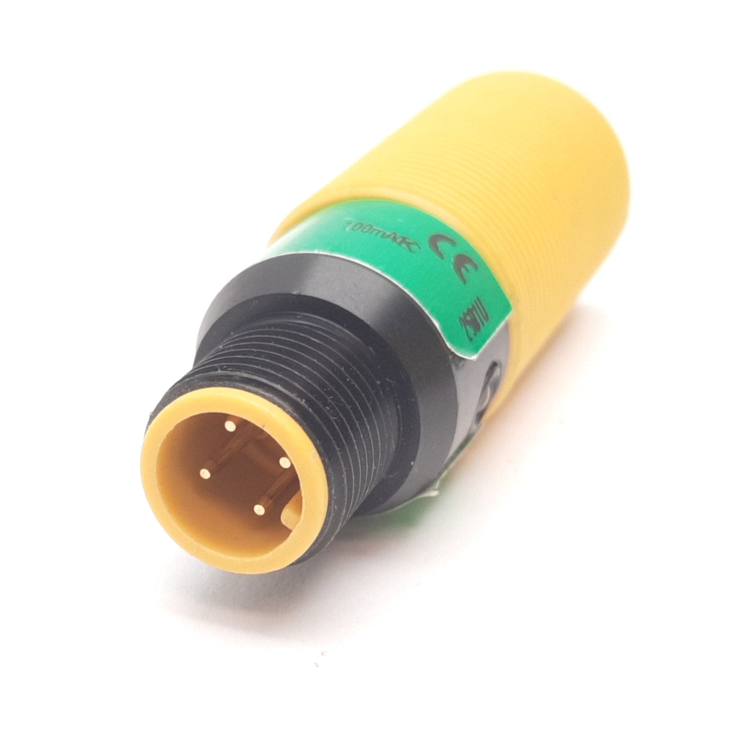 Used Turck BI5-S18-AD4X-H1141 Inductive Proximity Sensor, 5mm, 10-65VDC, 4-Pin M12