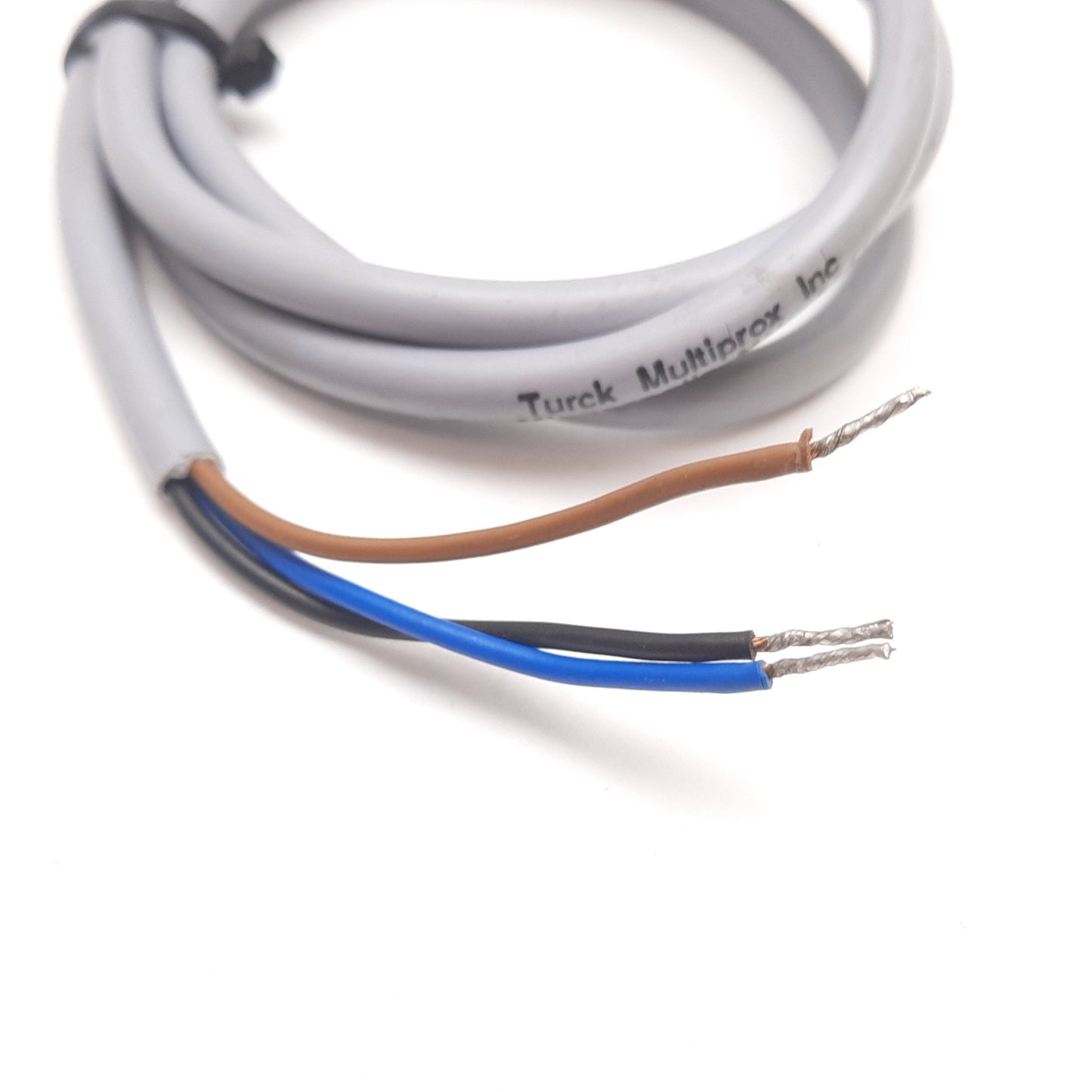 Used Turck Bi5-S18-AP6X Inductive Proximity Sensor, 5mm, 10-30VDC 200mA, 3-Wire, PNP