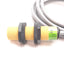 Used Turck Ni8-S18-VP4X Inductive Proximity Sensor, 8mm, 10-65VDC 200mA, PNP 4-Wire