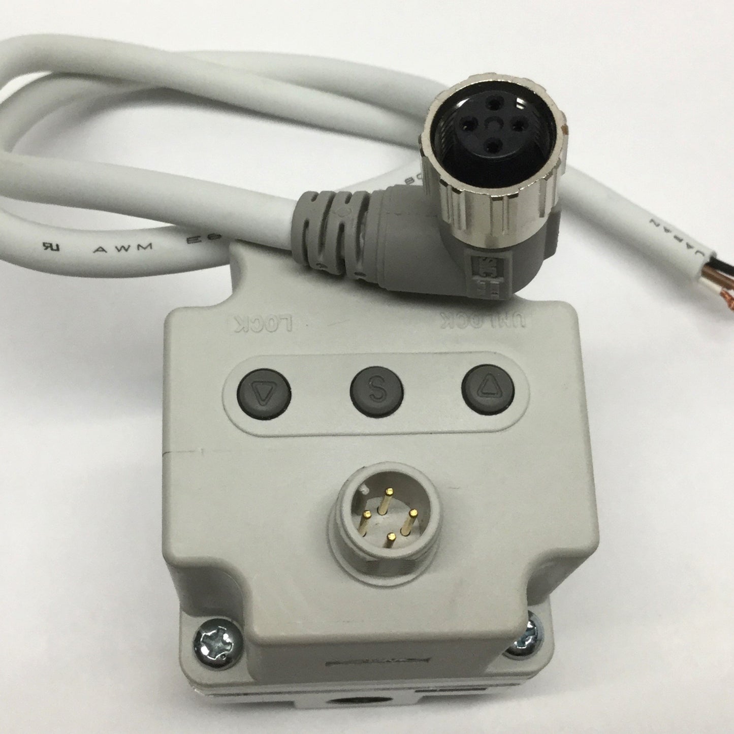 Used SMC ITV1010-03N1N4 Electro-Pneumatic Air Pressure Regulator 24VDC, 0.7-15psi