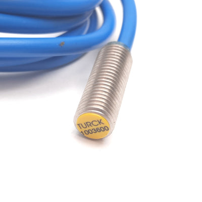 Used Turck BI1.5-EG08K-Y1 1003600 Inductive Proximity Sensor, 1.5mm, 15V 60mA, M8