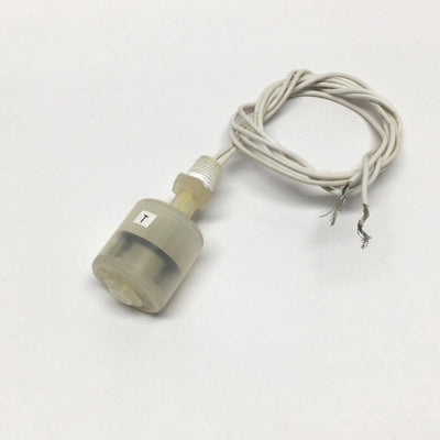 Used Compac 10-782-KR Liquid Level Float Switch Sensor 50W, 1/8" NPT, PVDF Kynar