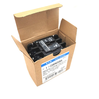 New Eaton Cutler Hammer C25DND330A Definite Purpose Contactor 30A 3-Pole 120VAC Coil