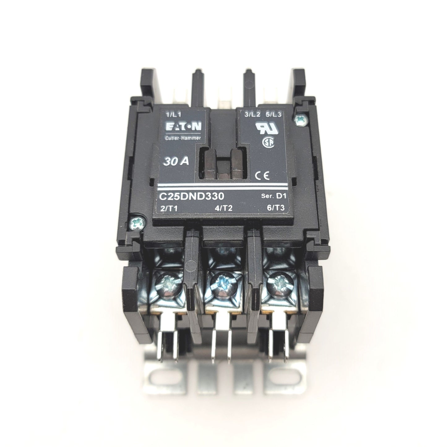 New Eaton Cutler Hammer C25DND330A Definite Purpose Contactor 30A 3-Pole 120VAC Coil