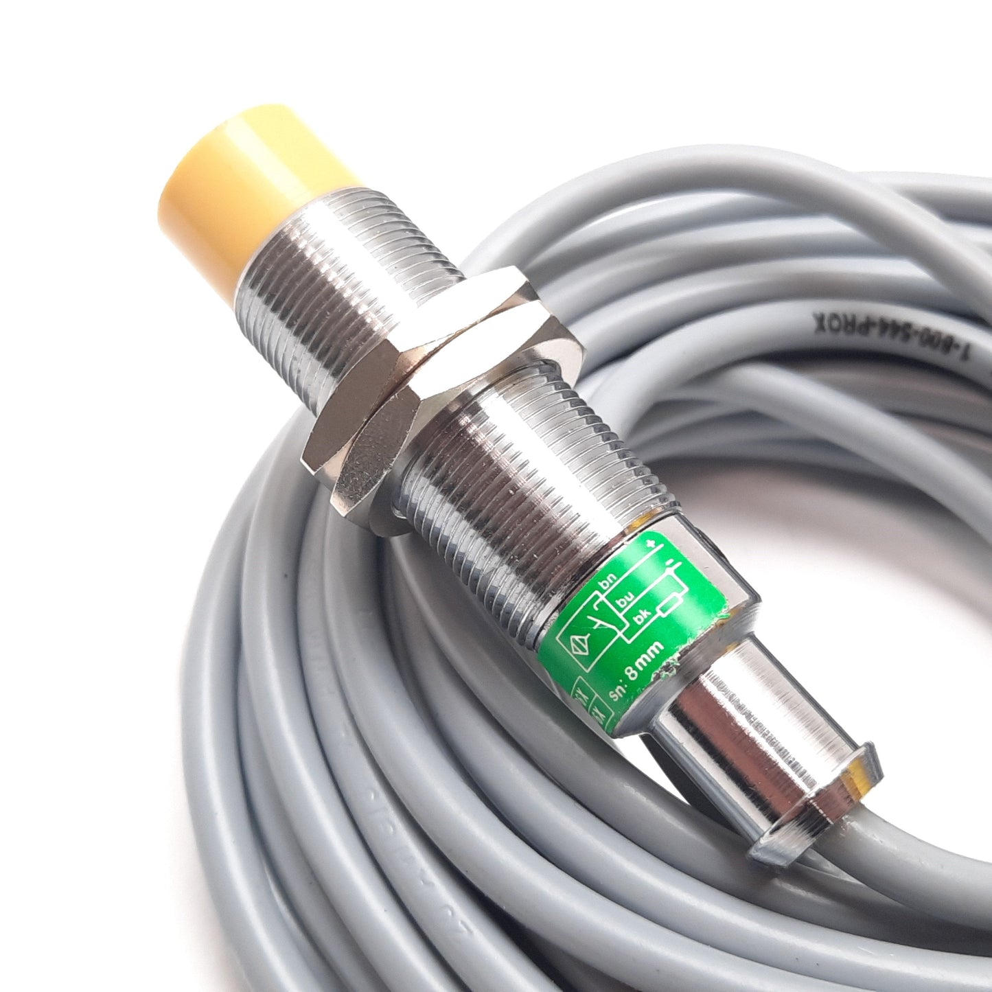 New Other Turck Ni8-M18T-AP6X Inductive Proximity Sensor, 8mm, 10-30VDC 200mA, PNP N/O, 5m