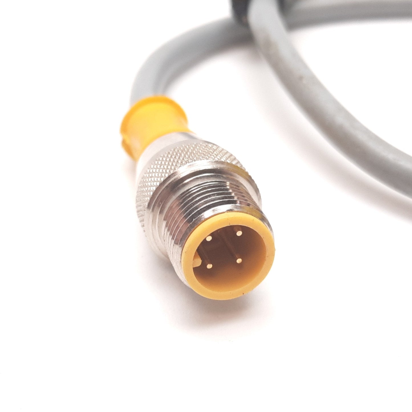 Used Turck Ni4-M12-VP6X Inductive Proximity Sensor, 4mm, 10-30VDC 200mA, PNP, M12