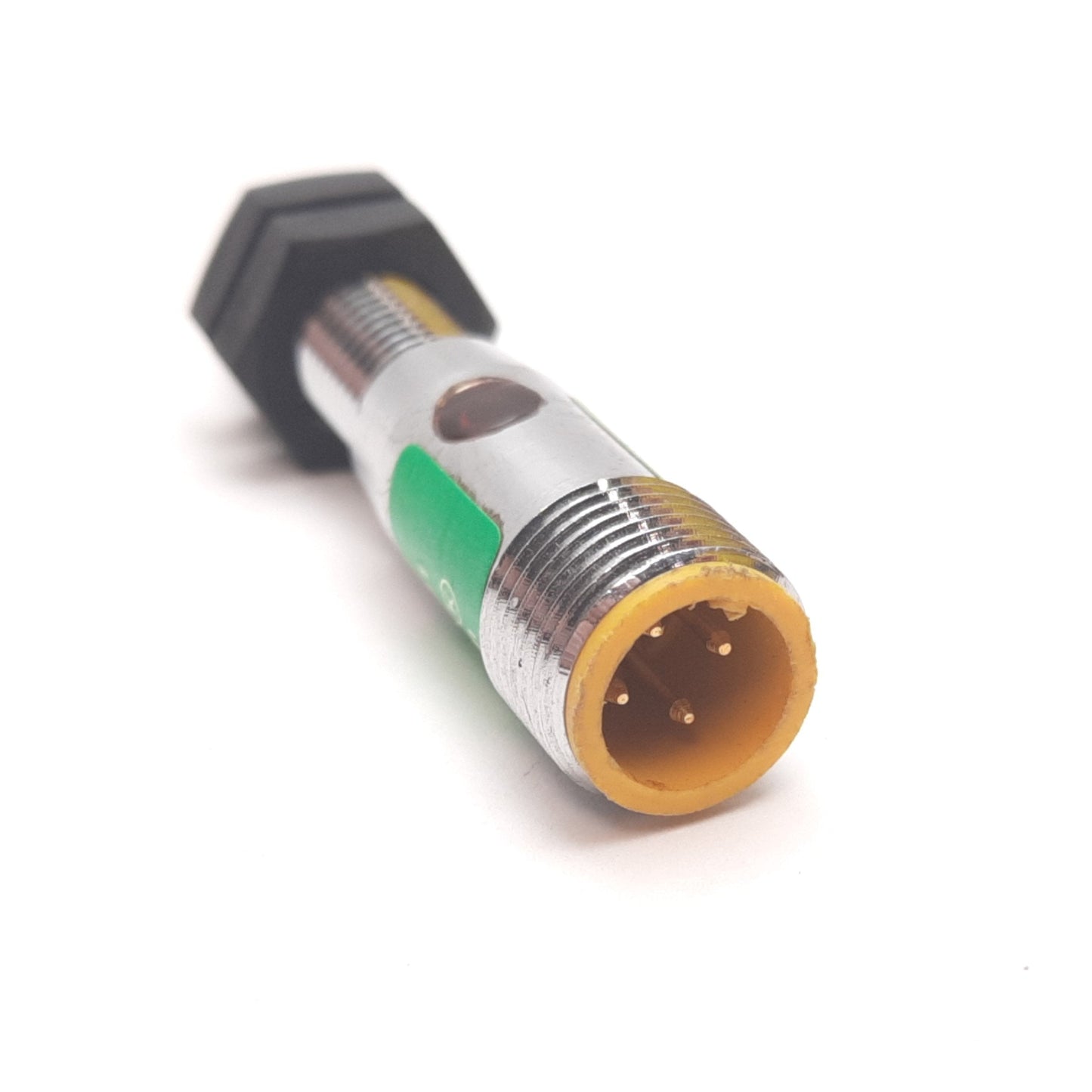 Used Turck Bi1-G08K-AN6X-H1341 Inductive Proximity Sensor, 1mm, 10-30VDC 150mA, 4-Pin