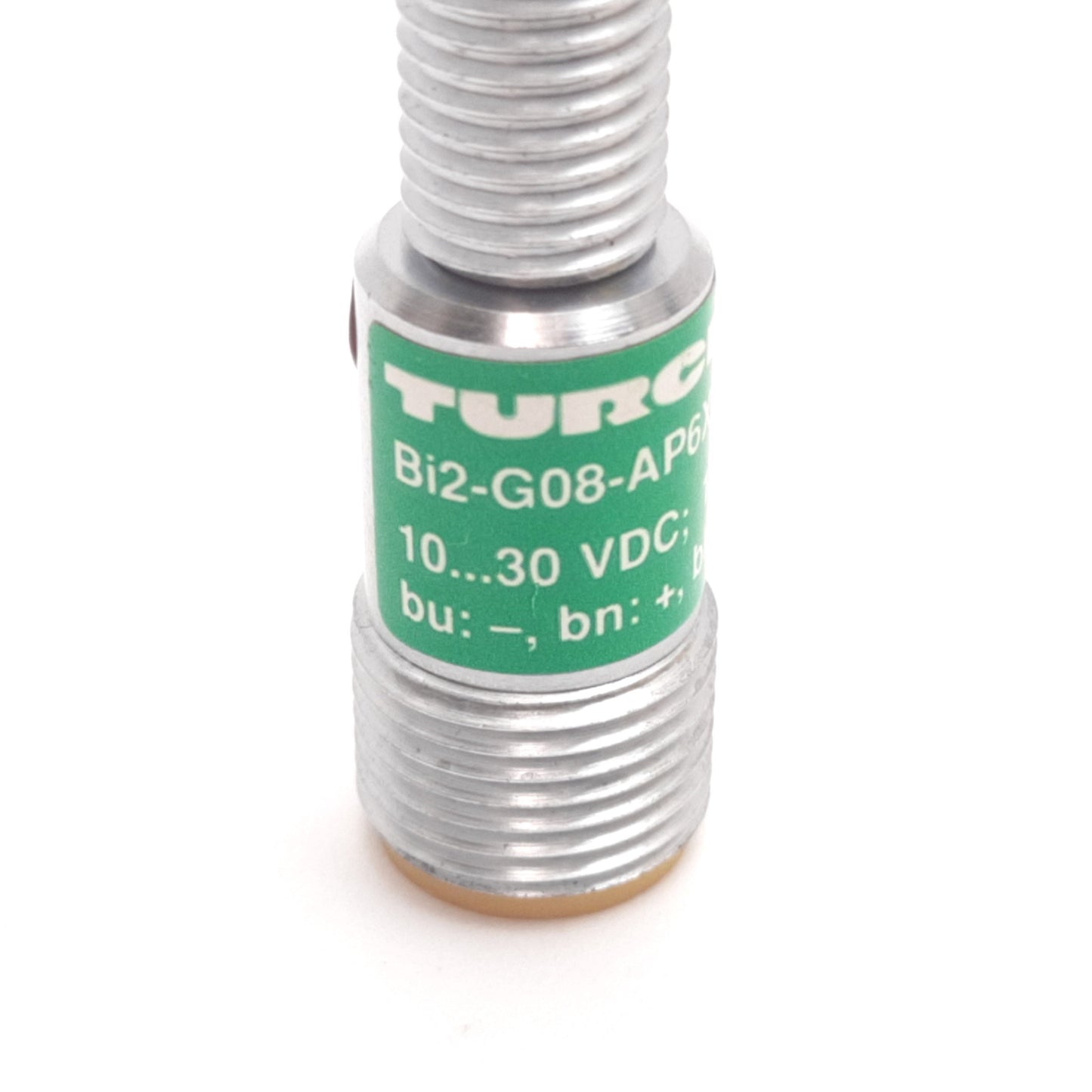 New Turck Bi2-G08-AP6X-H1341 Inductive Proximity Sensor, 2mm, 10-30VDC, PNP N/O