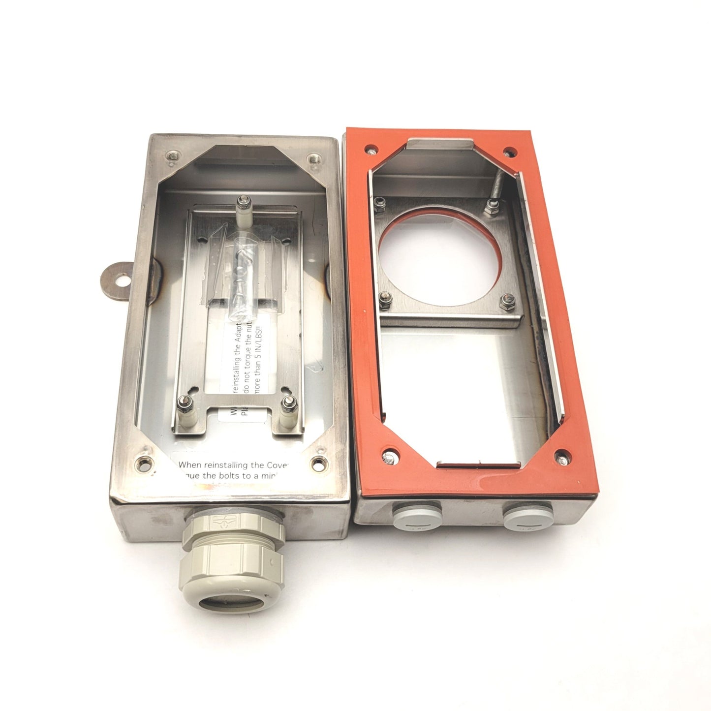 New – Open box APG L7-AA Stainless Steel Hazardous Locations Camera Enclosure For Cognex 5000