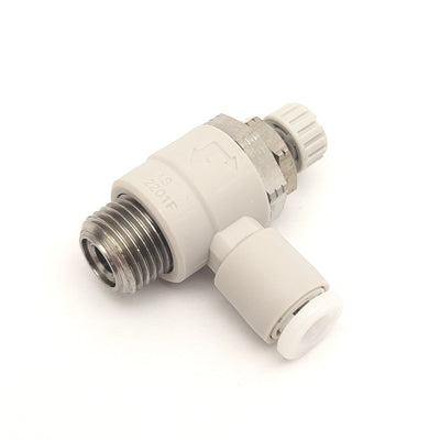 New SMC AS2201FG-N01-03 Speed/Flow Control Valve Fitting 1/8"NPT to 5/32" One Touch