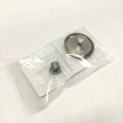 New SDP S1346Z-48S30S090 Miter Pinion & Bevel Gear 48 Pitch, 1:3 Ratio, 1/4" Bore