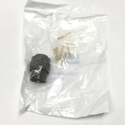 New Amphenol PT06SE14-5PX MIL Spec Circular Connector Bayonet Plug, 5-Pos, 13A