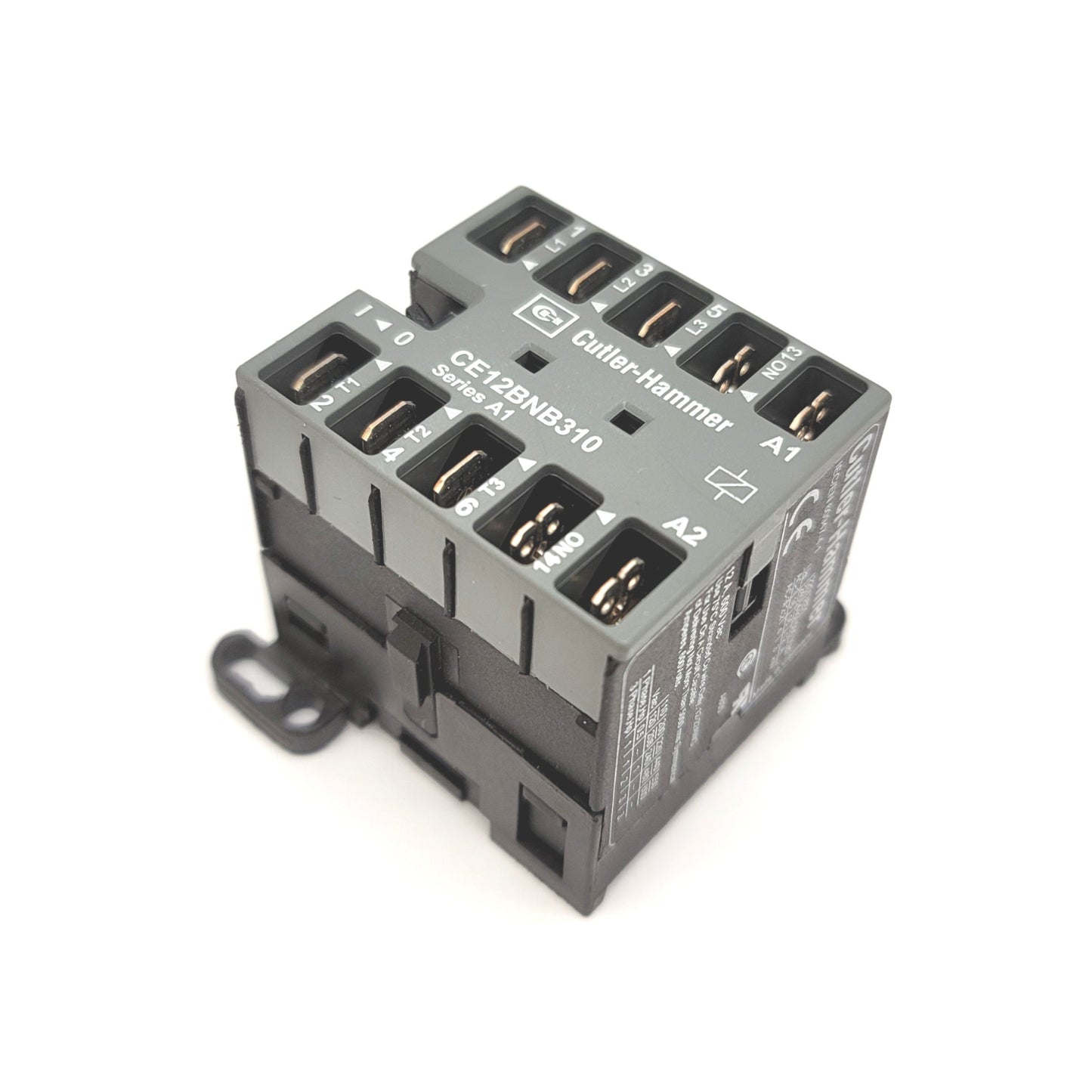New – Open box Cutler Hammer CE12BNB310 Definite Purpose Contactor 600VAC 12A 3HP Coil: 115VAC