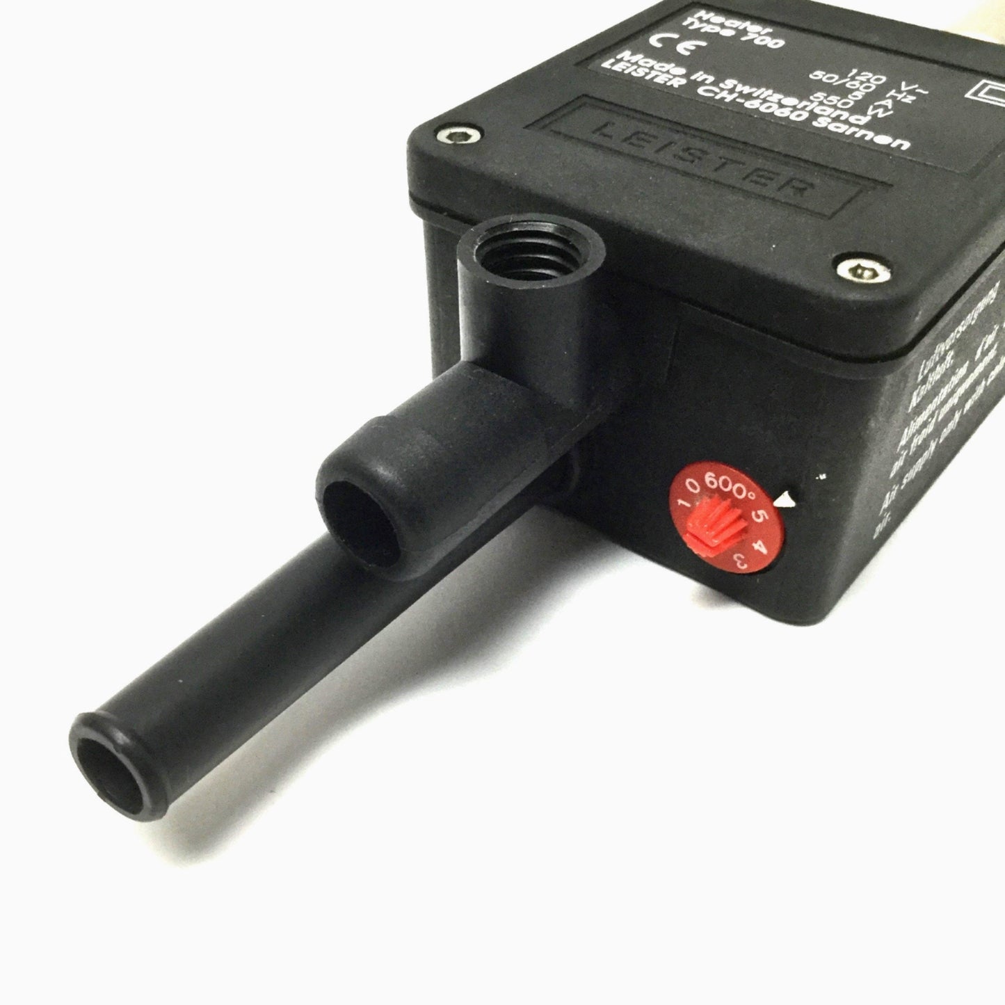 Used Leister Type 700 Compact Air Heater w/Electronic Temp Control 120VAC 550W, 600°C