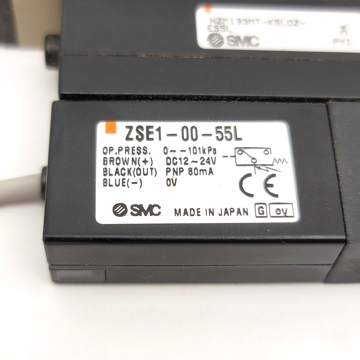 Used SMC NZM133MT-K5L0Z-E55L Vacuum Ejector With Valve And Switch 0.35MPa, 24VDC