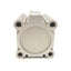 Used SMC CDQ2A50-50DZ Compact Double Acting Cylinder Bore: 50mm Stroke: 50mm 1MPa Max