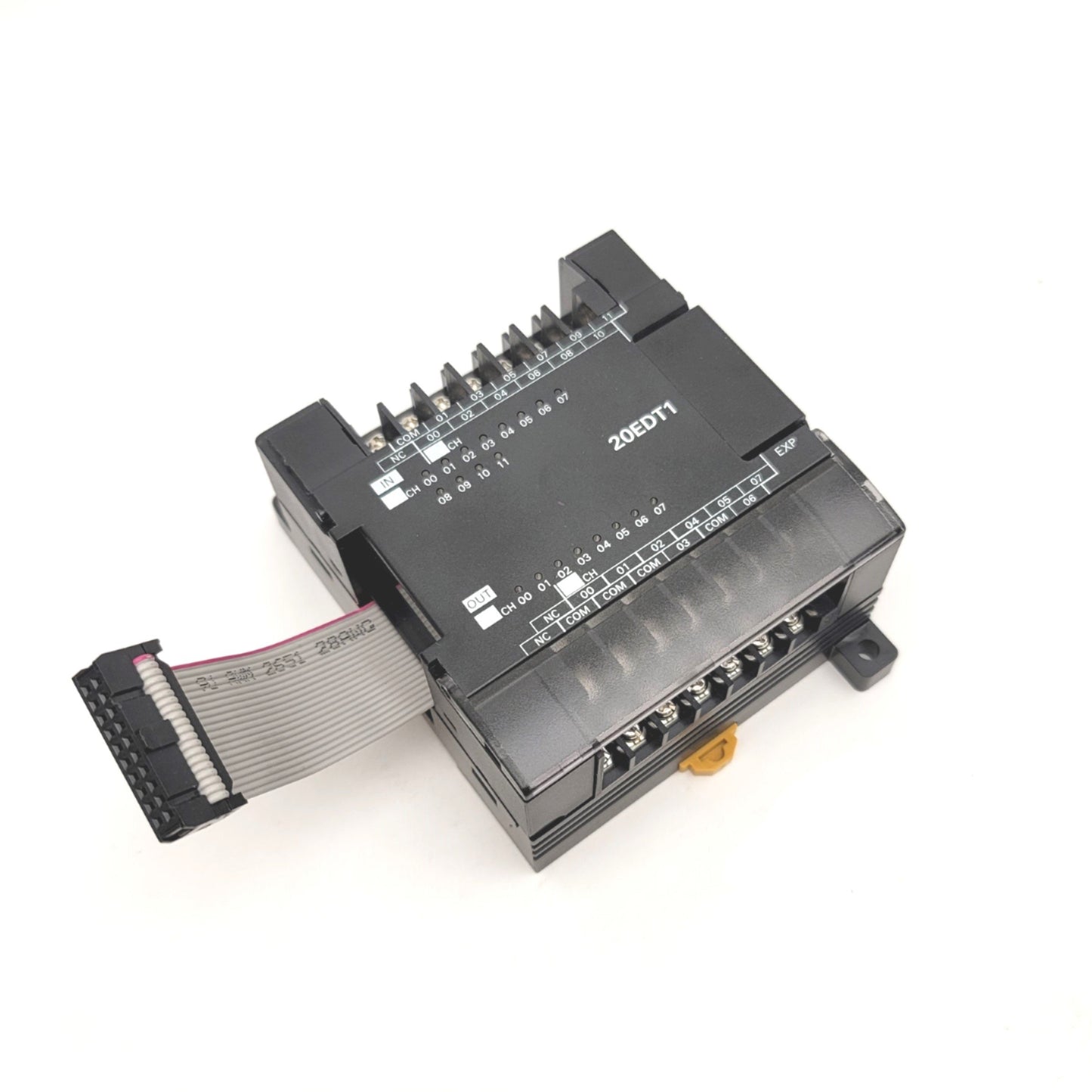 Used Omron CP1W-20EDT Digital I/O Expansion Unit 12 Inputs, 8 Outputs, NPN, 24VDC