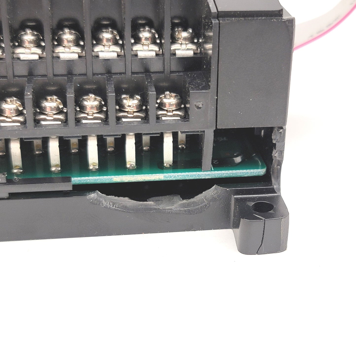 Used Omron CP1W-20EDT Digital I/O Expansion Unit 12 Inputs, 8 Outputs, NPN, 24VDC