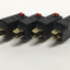 Used Lot of 4 Omron VX-5-1C22 Micro Snap Action Limit Switch 5A 250VAC, Pin Plunger
