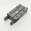 Used SMC MHY2-10D Double-Acting 2-Finger Angular Air Gripper 180°, 0.1-0.6MPa, M5x0.8